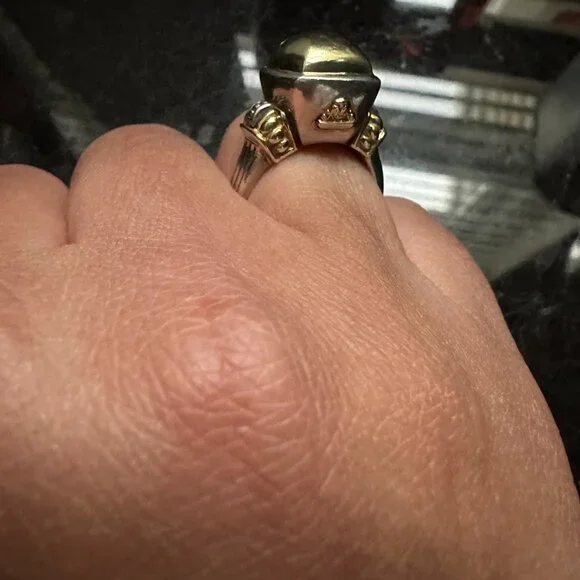 LAGOS Caviar Gold Dome Ring - Picture 8 of 13